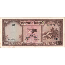 Cambodge, 20 Riels, UNDATED (1956-75), KM:5d, SPL+