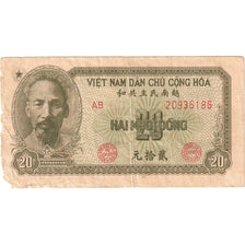 Vietnam, 20 D<ox>ng, 1951, KM:60b, EF(40-45)