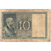 Italie, 10 Lire, 1939, KM:25c, AB+