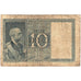 Italie, 10 Lire, 1939, KM:25c, AB+