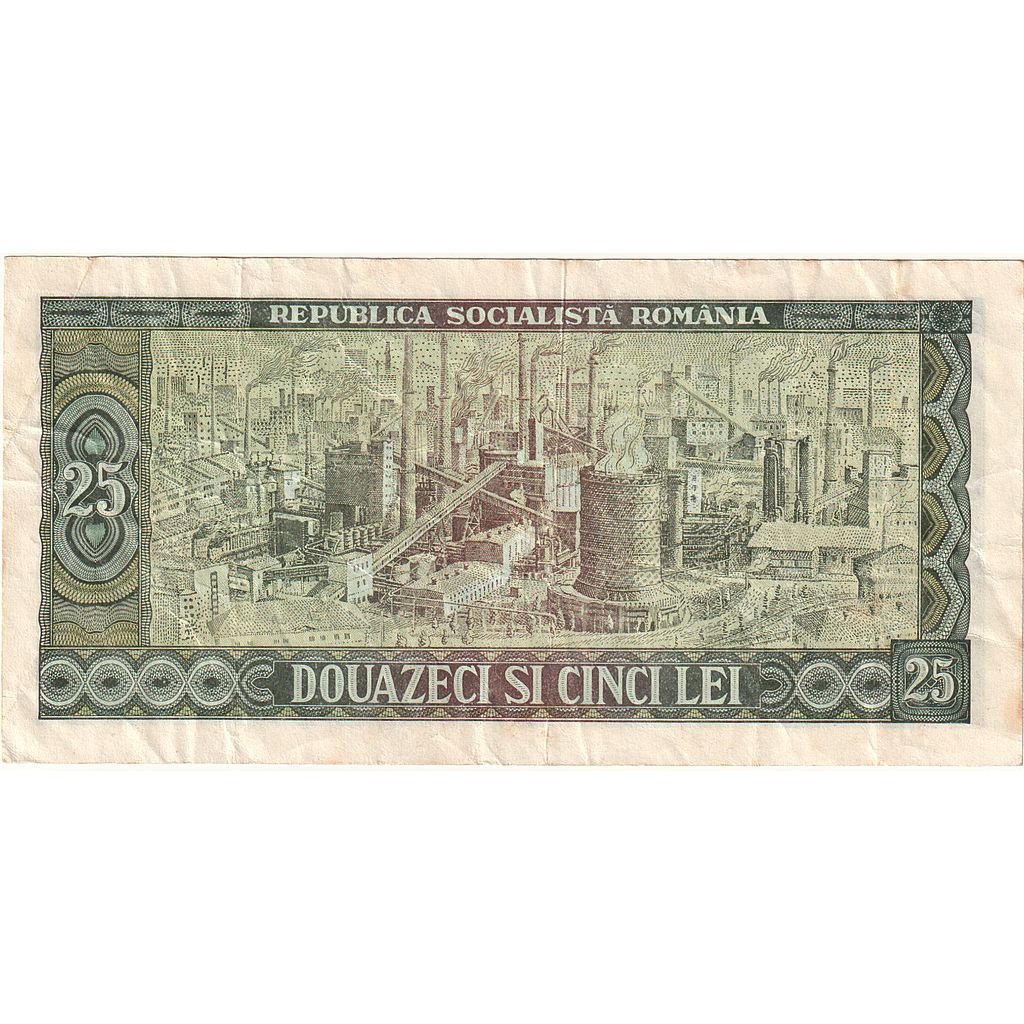 Roumanie, 25 Lei, NEUF