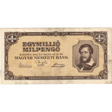 Hungary, 1 Million Milpengö, 1946, 1946-05-24, KM:128, EF(40-45)