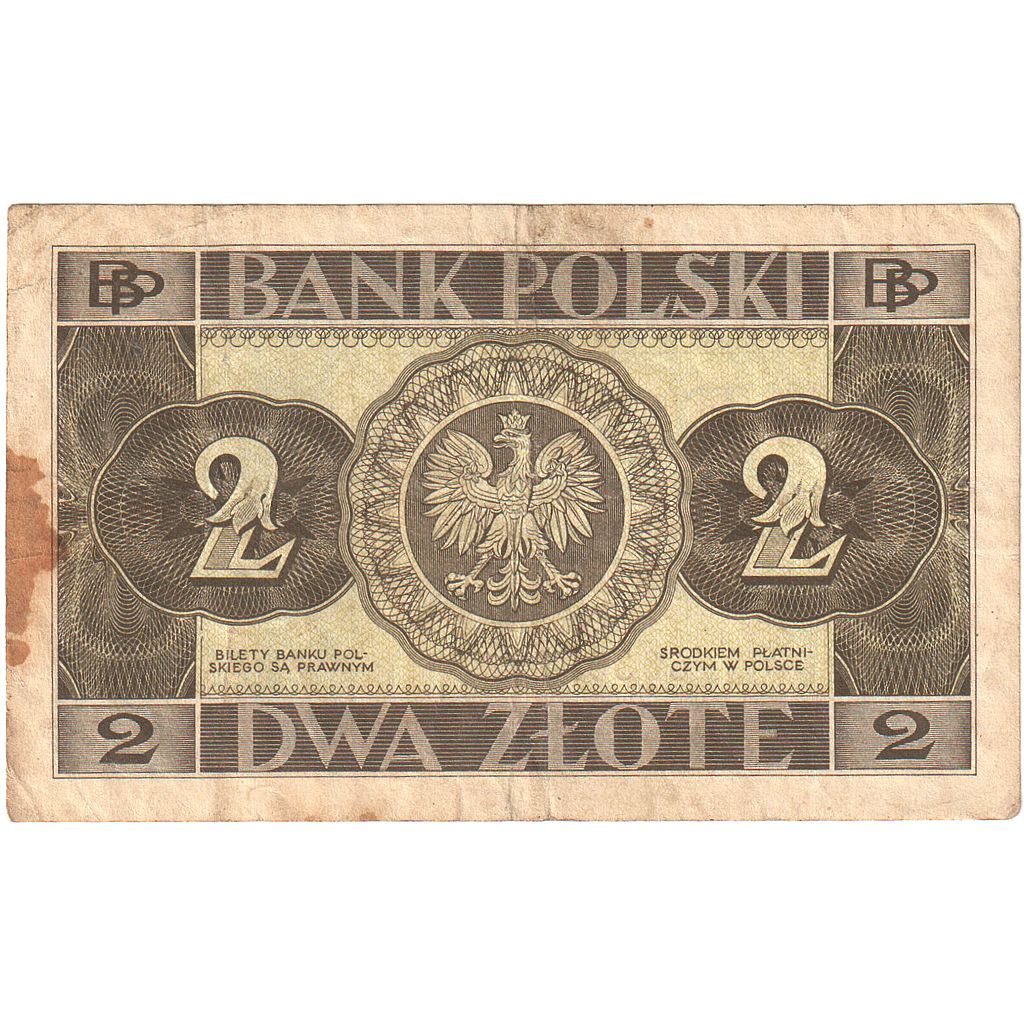 Poland, 2 Zlote, 1936-02-26, KM:76a, VG(8-10)