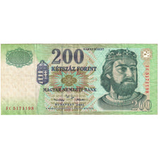 Ungheria, 200 Forint, 2001, KM:187a, FDS