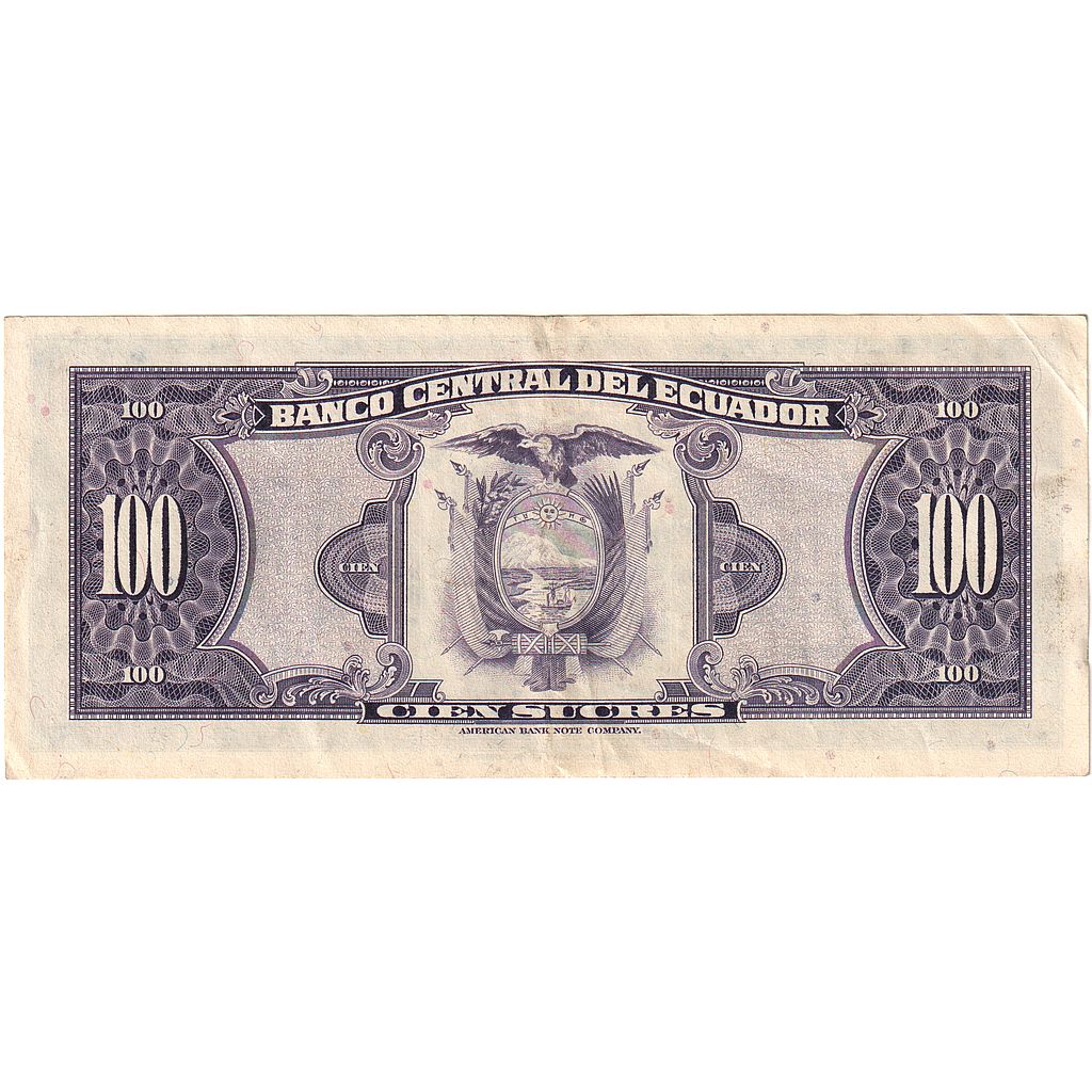 Ekwador, 100 Sucres, 1980-05-24, AU(50-53)