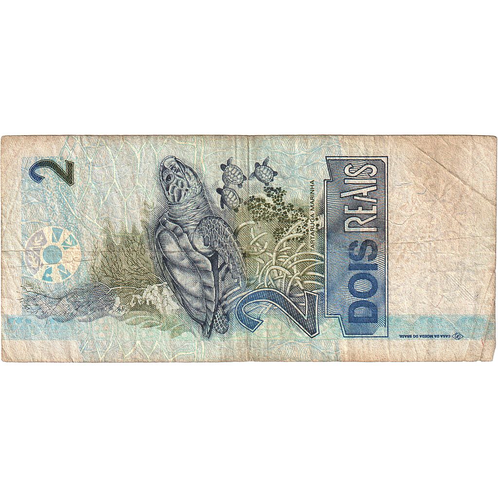 Brésil, 2 Reais, 2001-2002, Undated (2001), KM:249c, TB