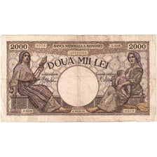 Romania, 2000 Lei, 1941-11-18, KM:53a, EF(40-45)