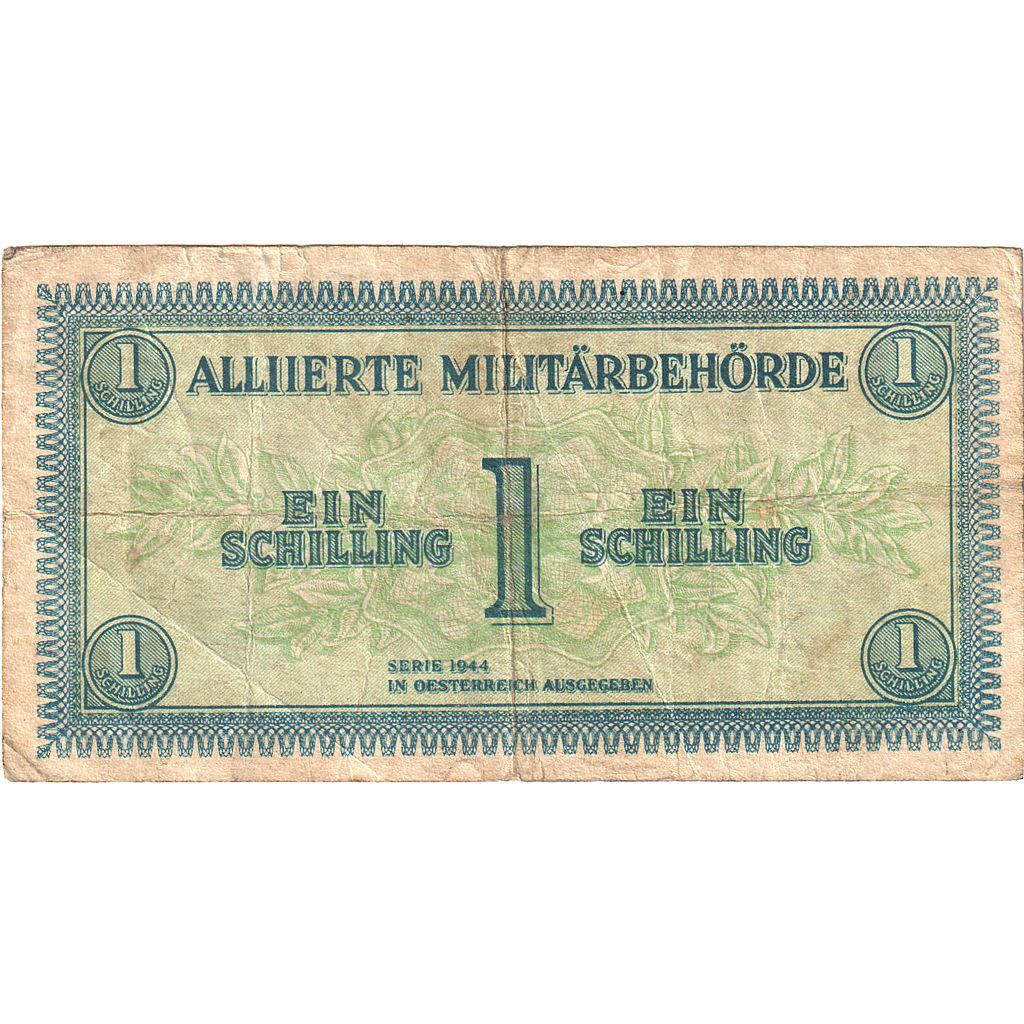 Billete, 1 Schilling, 1944, Austria, KM:103a, BC