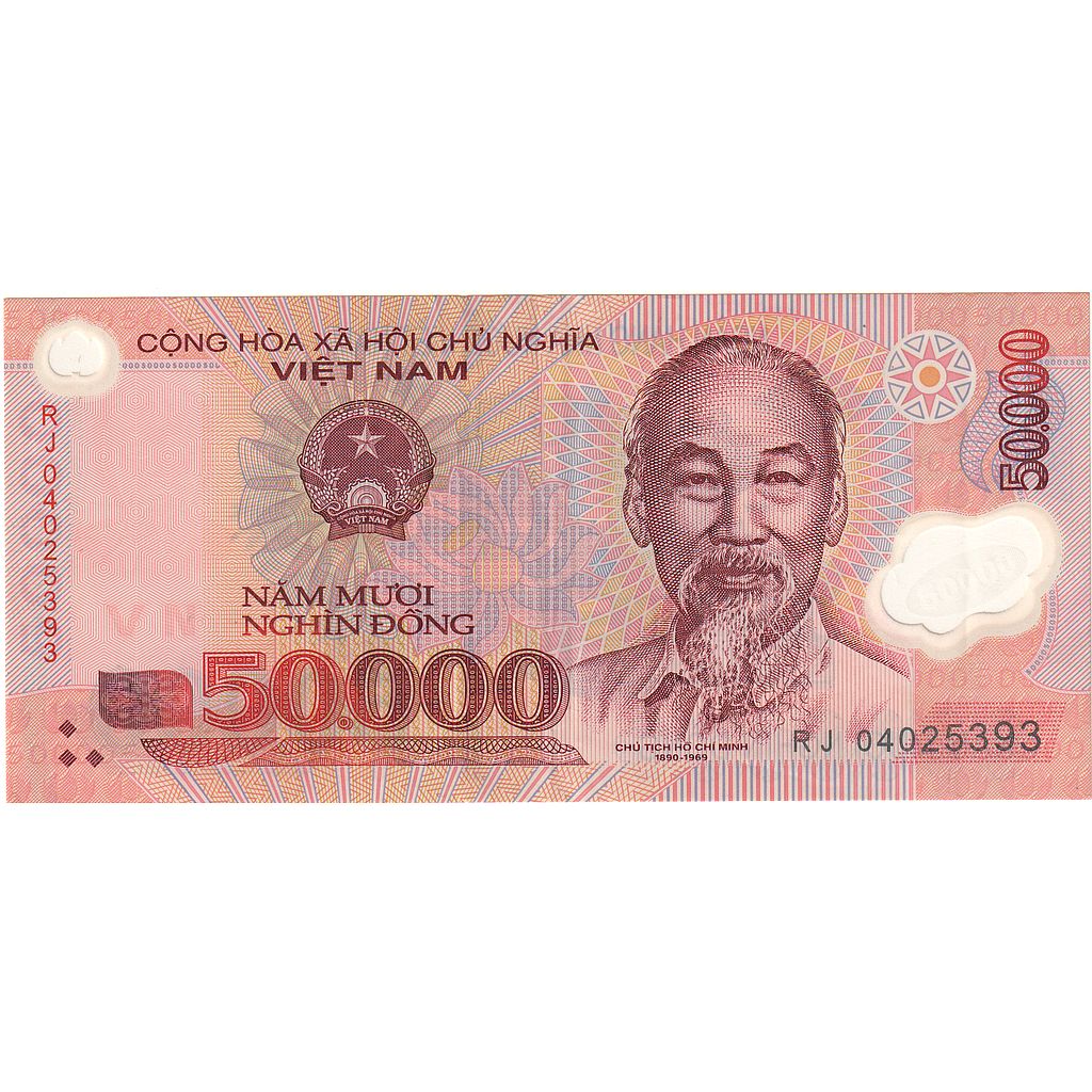 Banknote, Vietnam, 50,000 Dong, KM:121a, UNC(65-70)
