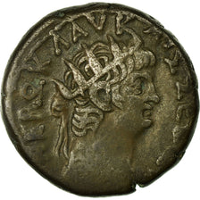 Coin, Nero, Tetradrachm, Alexandria, EF(40-45), Billon, Milne:238