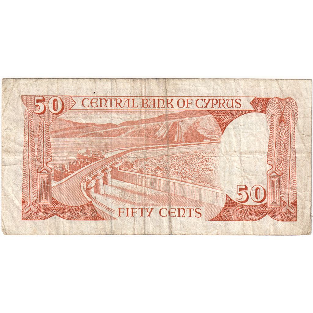Cipro, 50 Cents, 1987-04-01, KM:52, BB