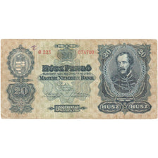 Hungary, 20 Pengö, 1930, 1930-07-01, KM:97, AU(50-53)