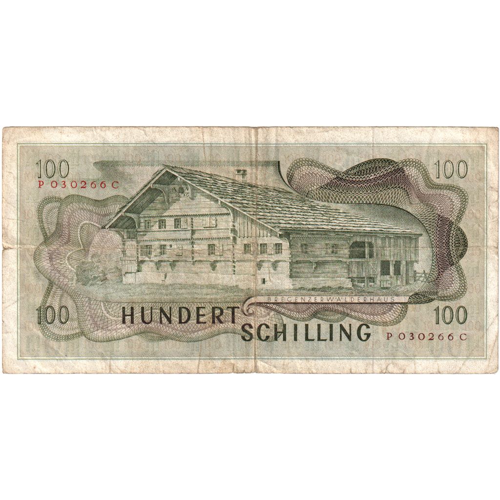 Österreich, 100 Schilling, 1969, 1969-01-02, KM:146a, SS