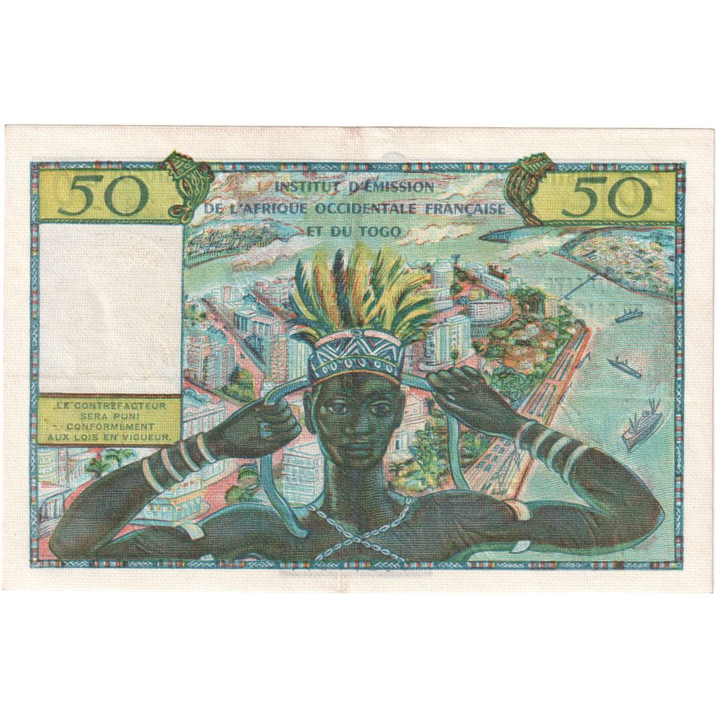 Stati dell'Africa occidentale, 50 Francs, SPL-