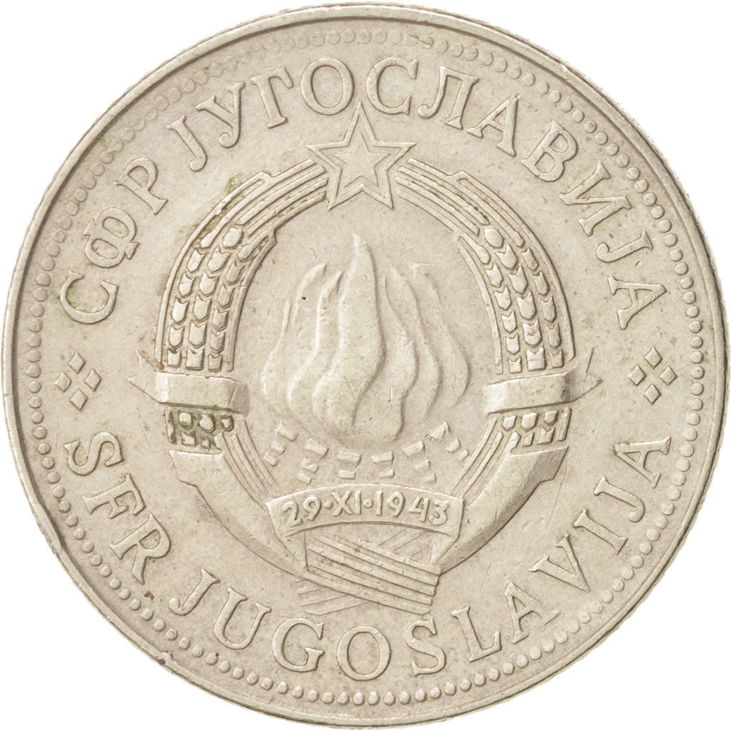 Coin, Yugoslavia, 10 Dinara, 1978, AU(50-53), Copper-nickel, KM:62
