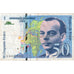 France, 50 Francs, St Exupéry, N 048086590, VF(30-35)