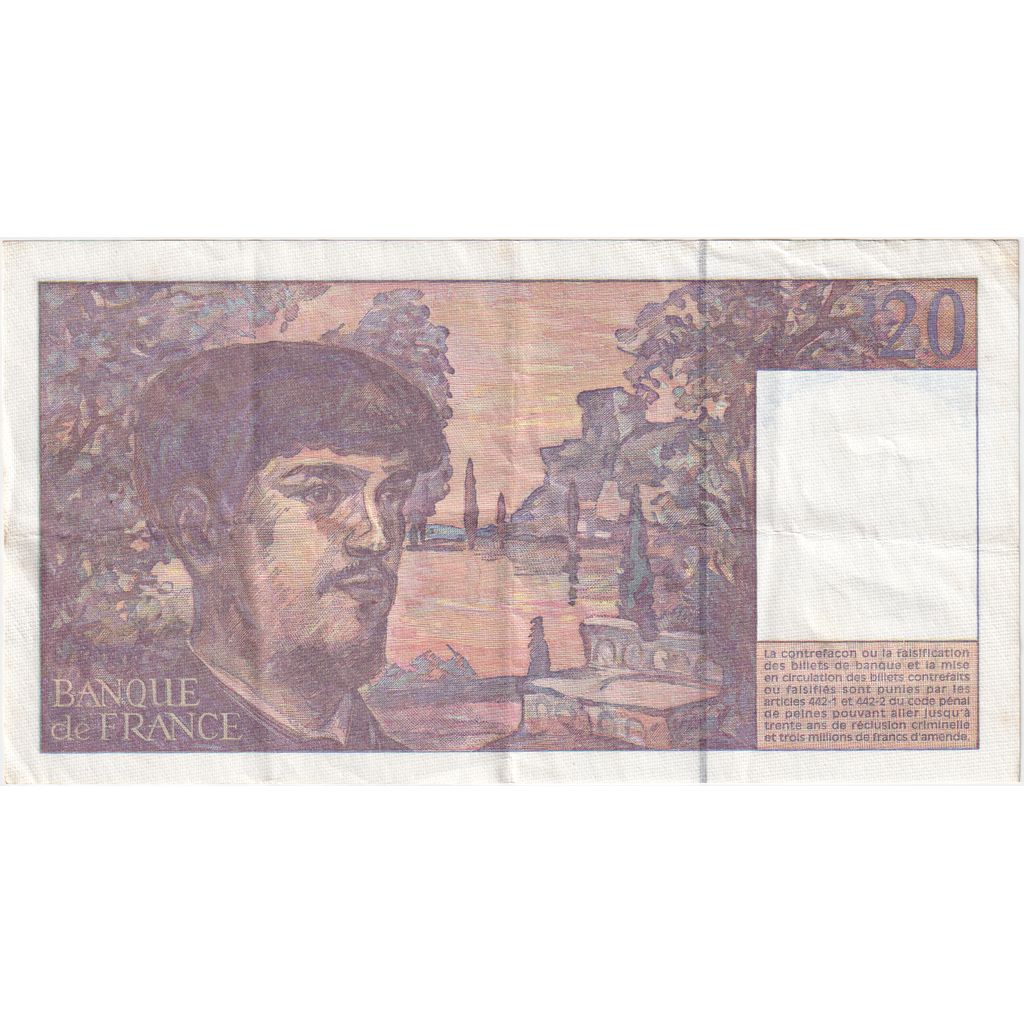 Frankrijk, 20 Francs, 1997, 181736 B.058, TTB