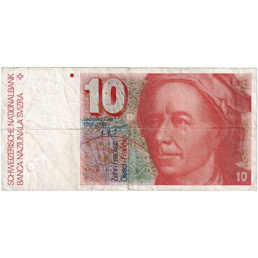 Suiza, 10 Franken, BC