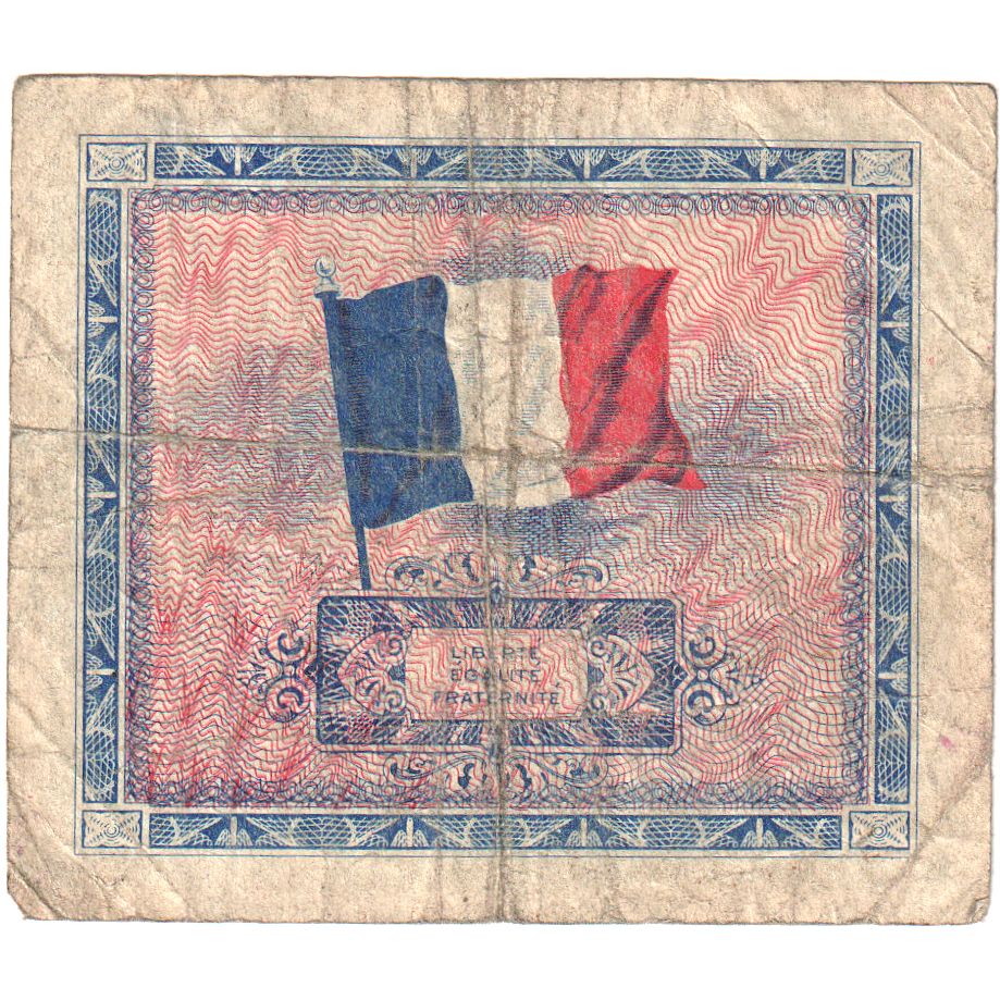 Frankreich, 2 Francs, Flag/France, 1944, 65046679, SGE