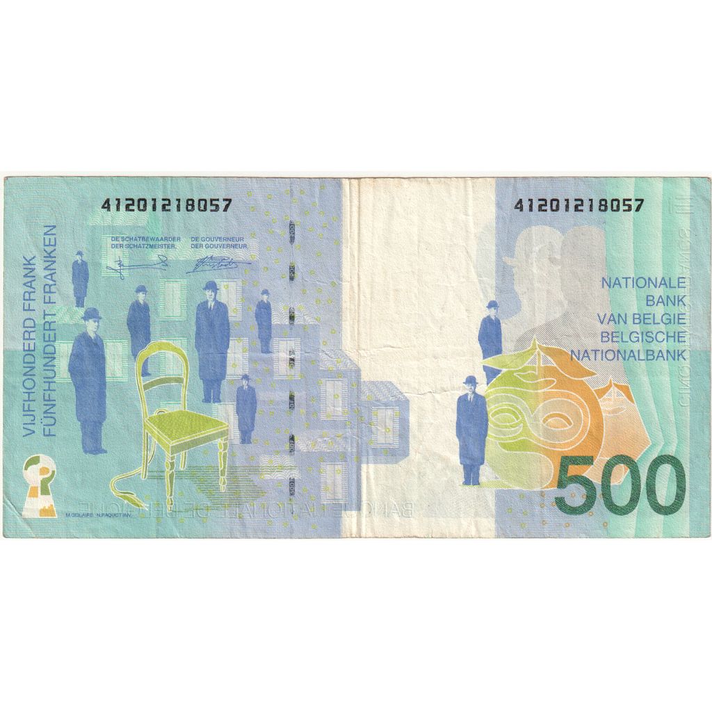 Belgique, 500 Francs, TB