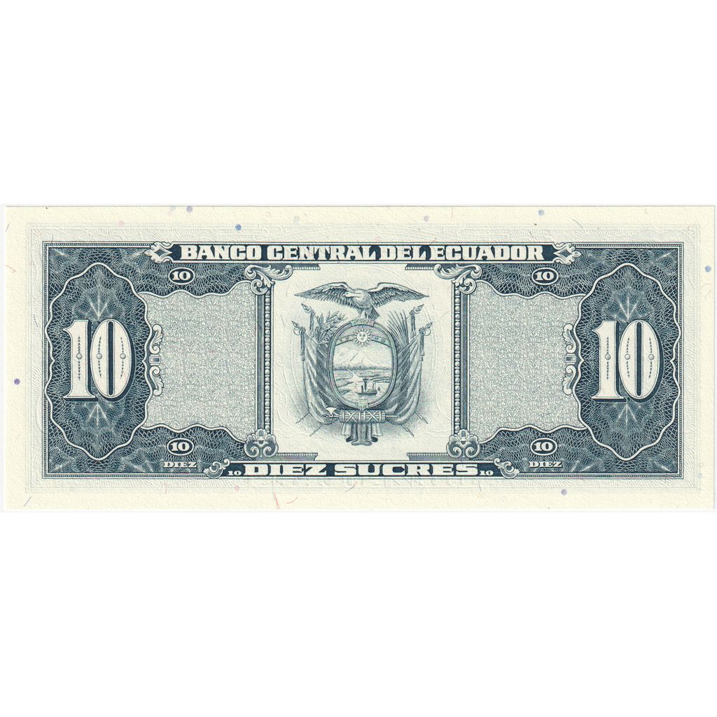 Ekwador, 10 Sucres, 1988-11-22, UNC(65-70)
