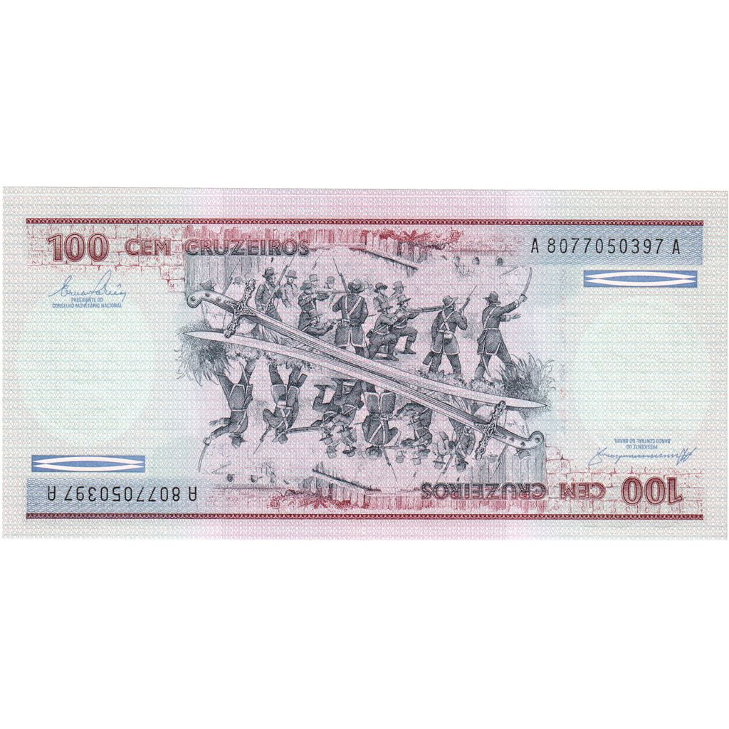 Brasile, 100 Cruzeiros, FDS