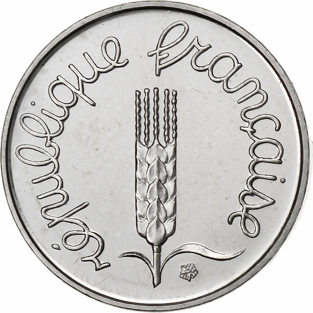 Moeda, França, Épi, Centime, 1973, Paris, MS(65-70), Aço Inoxidável, KM:928