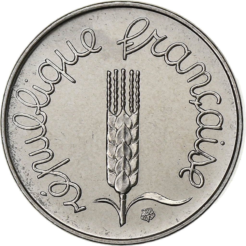 Frankreich, Centime, Épi, 1979, Paris, FDC, Stainless Steel, STGL, Gadoury:91