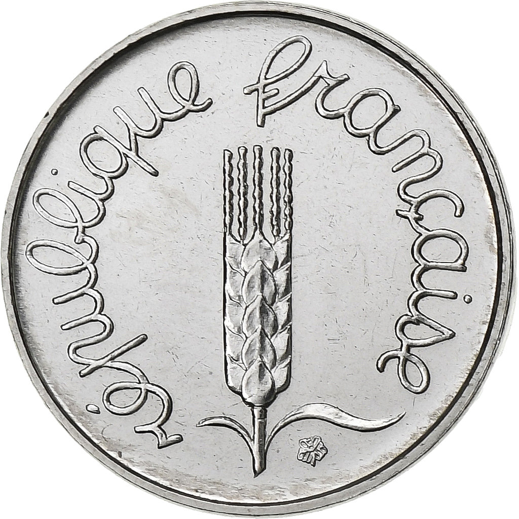 Francia, Centime, Épi, 1981, Paris, FDC, Acero inoxidable, FDC, Gadoury:91