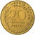 Francja, 20 Centimes, Marianne, 1973, Paris, série FDC, Aluminium-Brąz