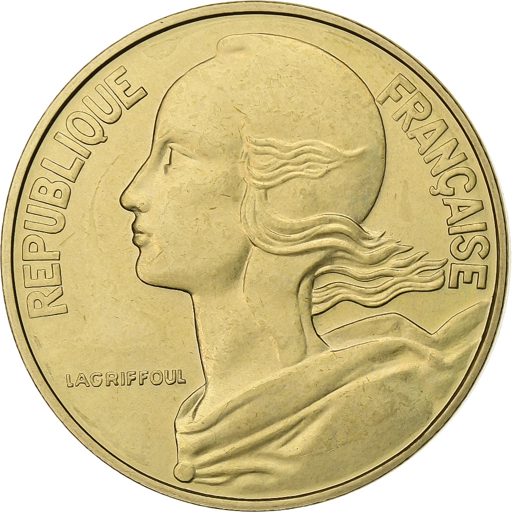 Francia, 20 Centimes, Marianne, 1979, Monnaie de Paris, FDC, Alluminio-bronzo