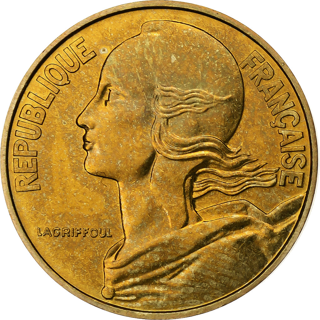 Frankrijk, 20 Centimes, Marianne, 1981, MDP, FDC, Aluminum-Bronze, FDC