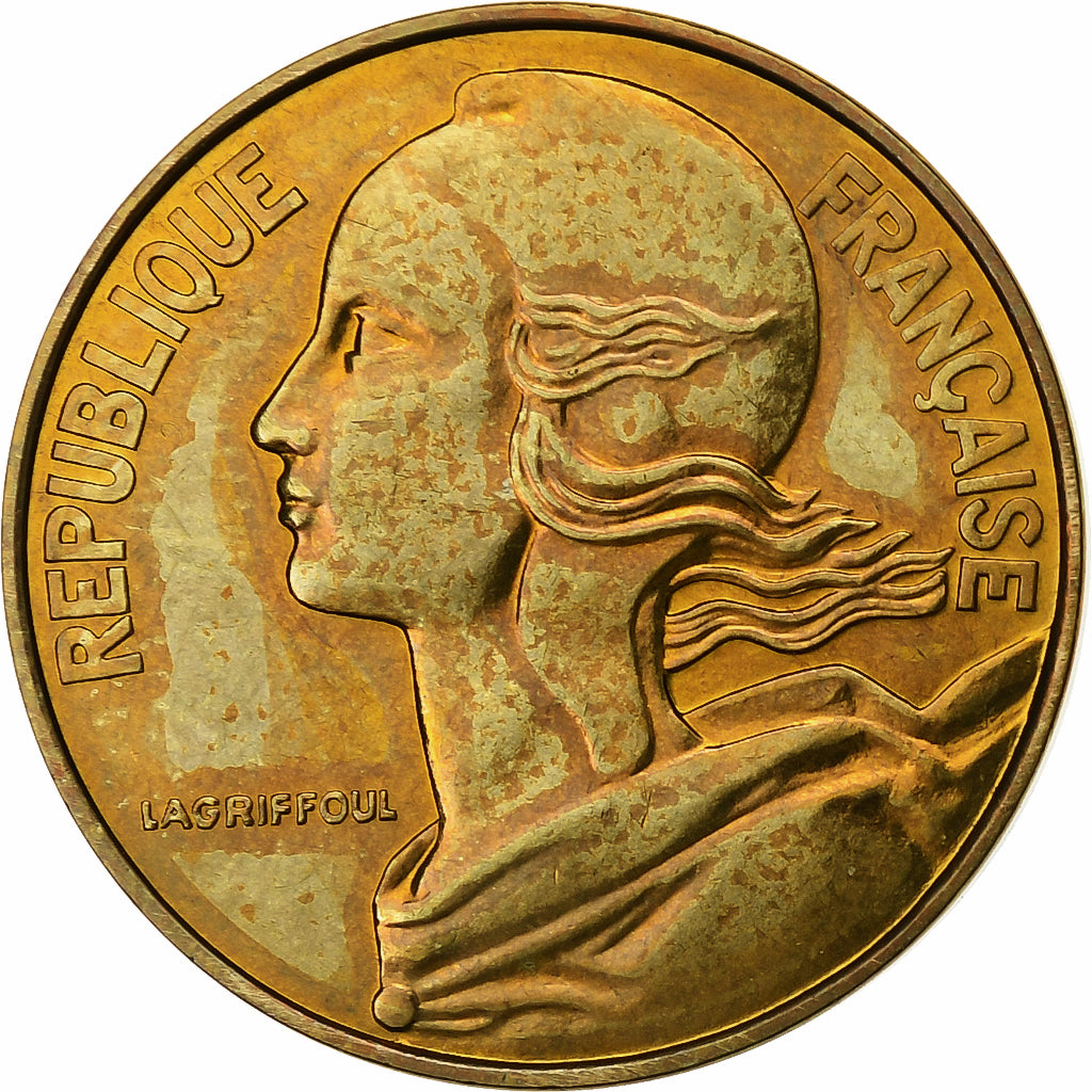 Frankrijk, 20 Centimes, Marianne, 1982, Monnaie de Paris, FDC, Aluminum-Bronze