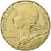 França, 10 Centimes, Marianne, 1975, Paris, série FDC, Alumínio-Bronze
