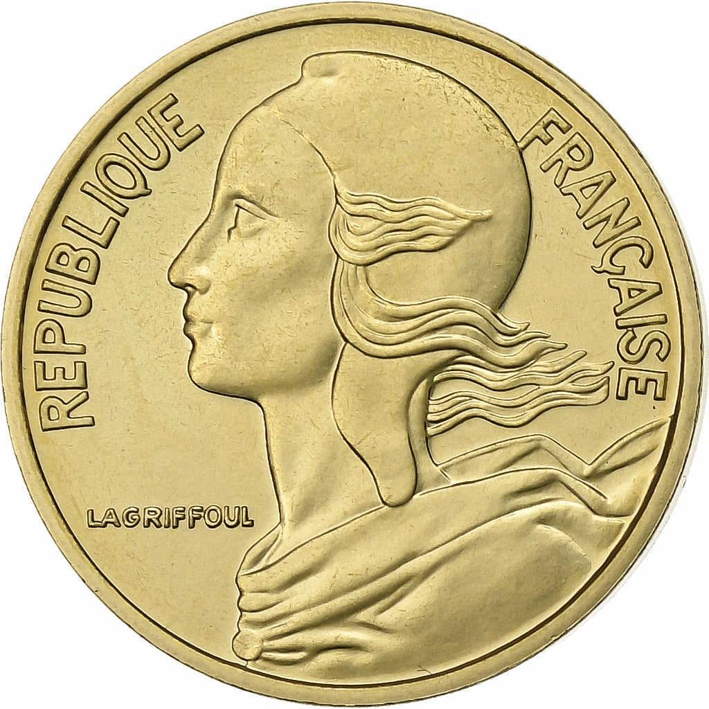 Frankreich, 5 Centimes, Marianne, 1979, Paris, FDC, Aluminum-Bronze, STGL