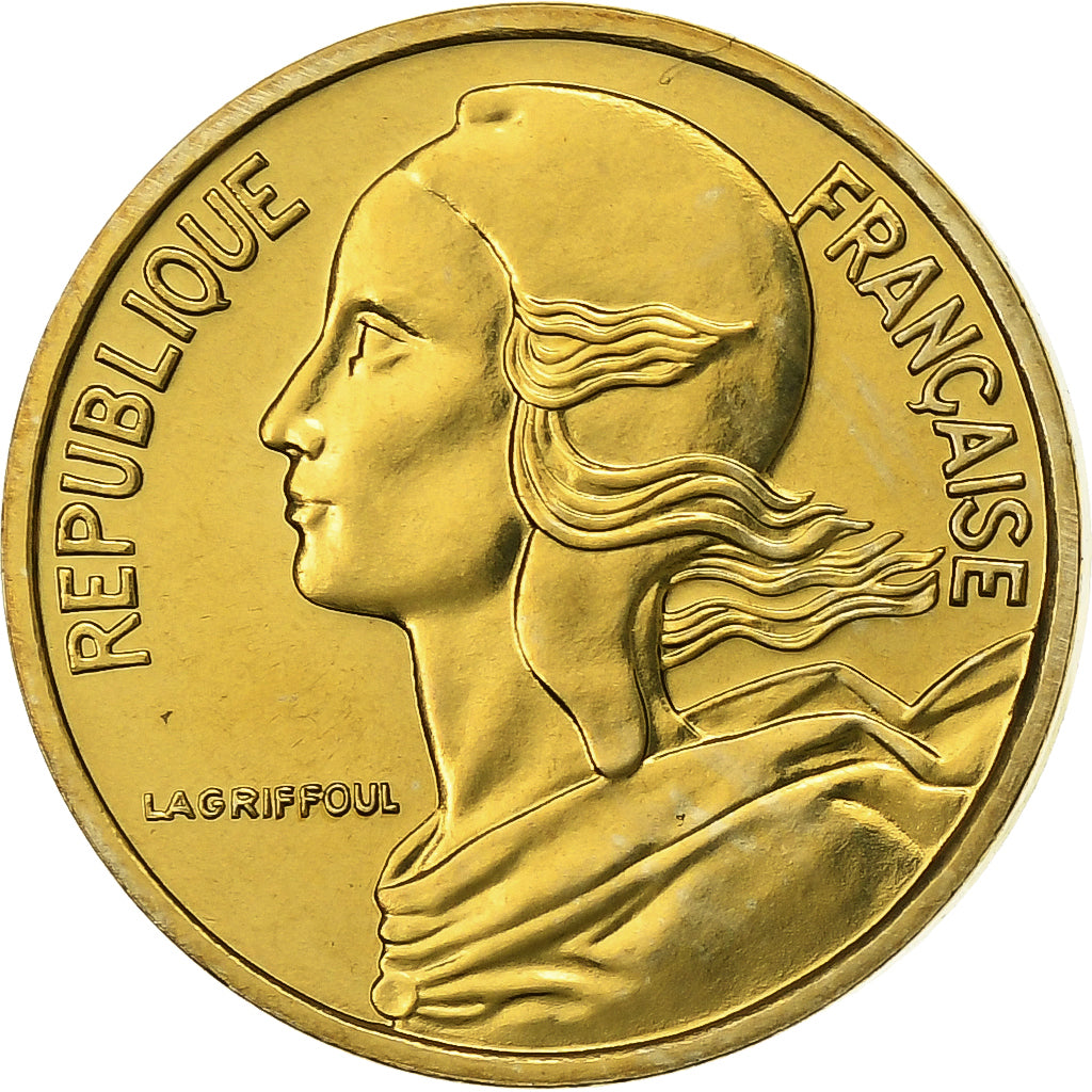 Francia, 5 Centimes, Marianne, 1983, Paris, Aluminio - bronce, FDC, Gadoury:175