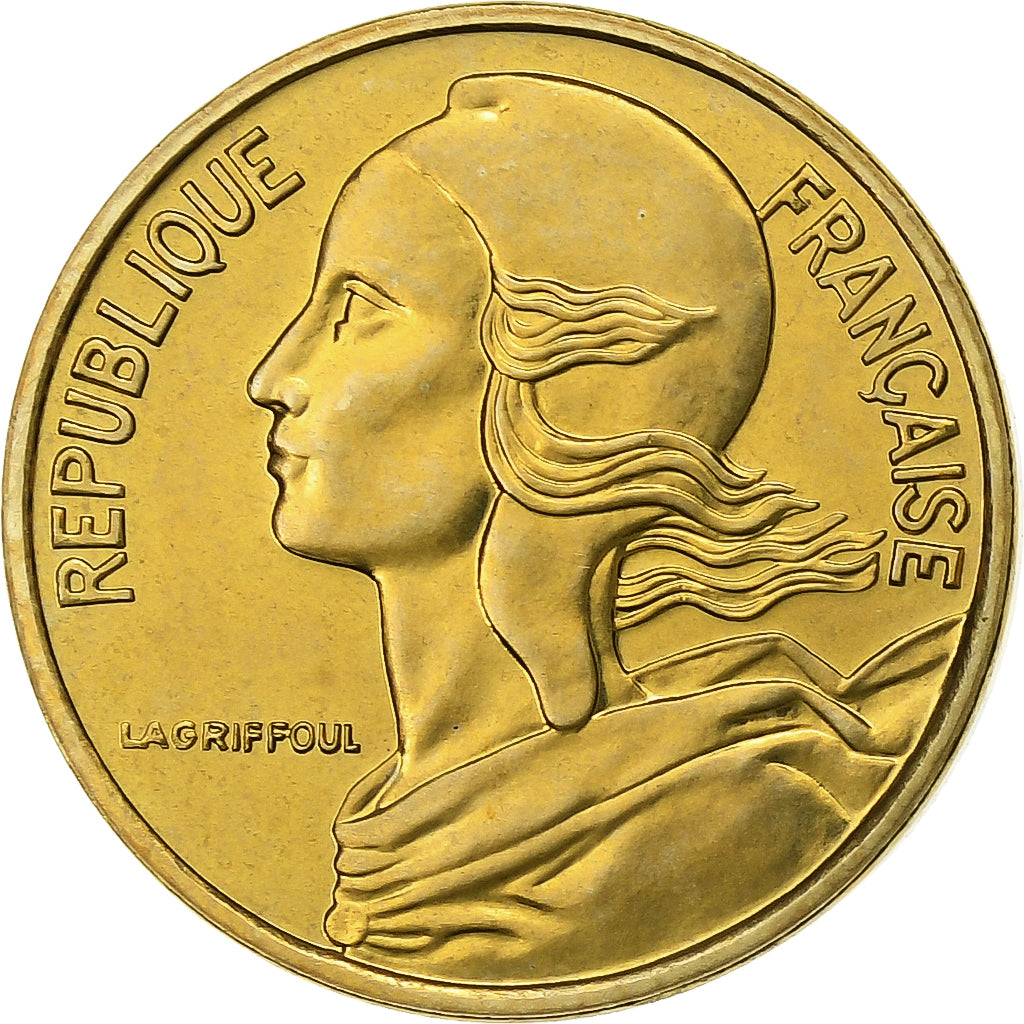 Francia, 5 Centimes, Marianne, 1985, Paris, FDC, Aluminio - bronce, FDC