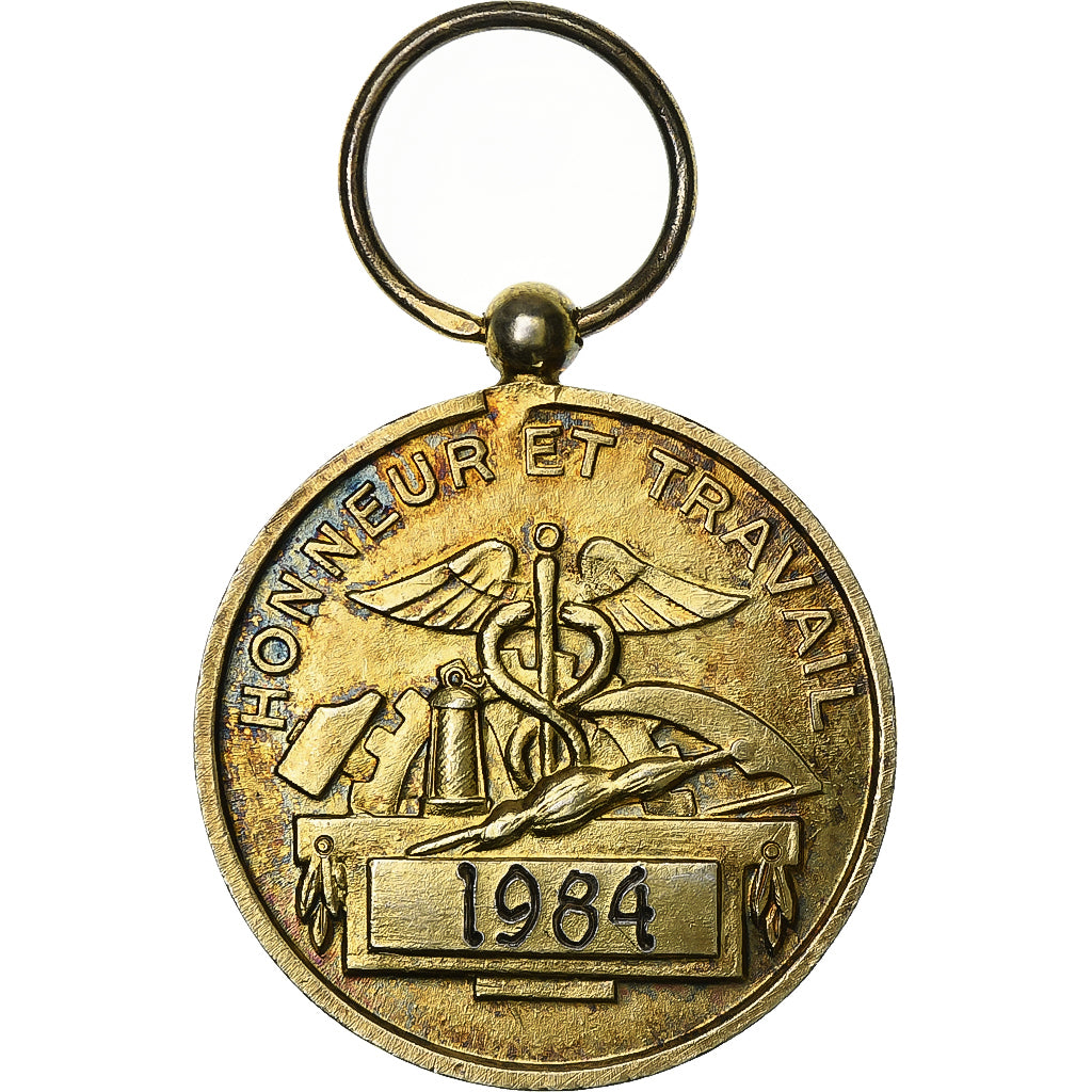 Francia, Médaille d'honneur du travail, medaglia, 1984, Eccellente qualità