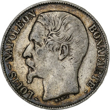 Francia, 5 Francs, Napoléon III, 1852, Paris, Argento, MB+, Gadoury:726
