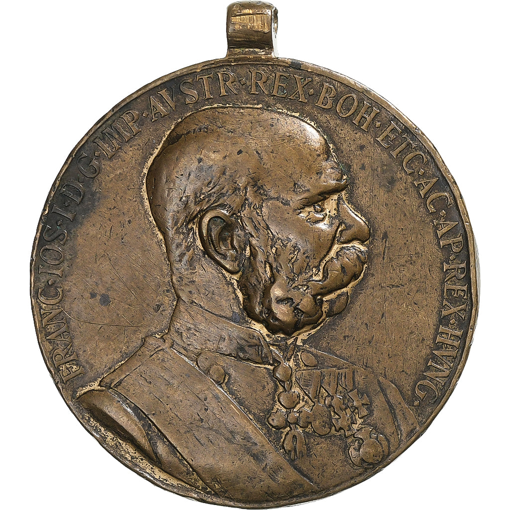 Austria, Medal, François-Joseph, 1898, Bronze, VF(30-35)
