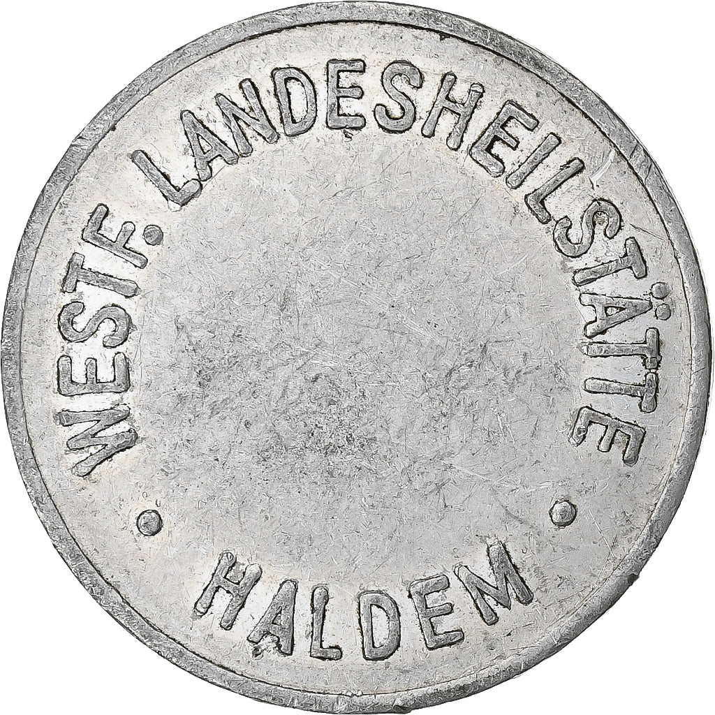 Niemcy, Game Token, Haldem, West. Landesheilstätte, Aluminium, EF(40-45)