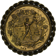 Austria, medaglia, Denke an Meran, 1886, Rame, Broche, BB