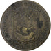 França, Token, Echevinage Parisien, Alexandre de Sève, Prévost, 1662, Latão
