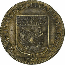 Frankreich, betaalpenning, Claude Le Peletier, prévôt des marchands de Paris