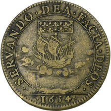 Frankrijk, Token, Ile-de-France, Antoine Le Febvre, Prévost, 1654, Tin, ZF