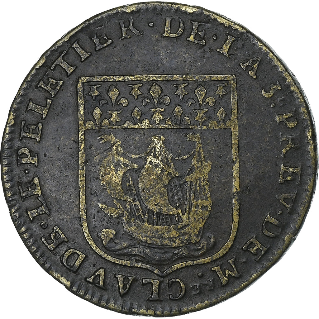 Frankreich, betaalpenning, Claude Le Peletier, prévôt des marchands de Paris