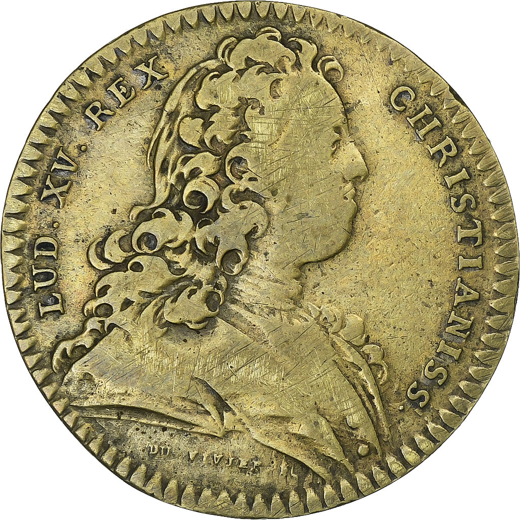 Frankrijk, Token, Louis XV, États d'Artois, Tin, FR