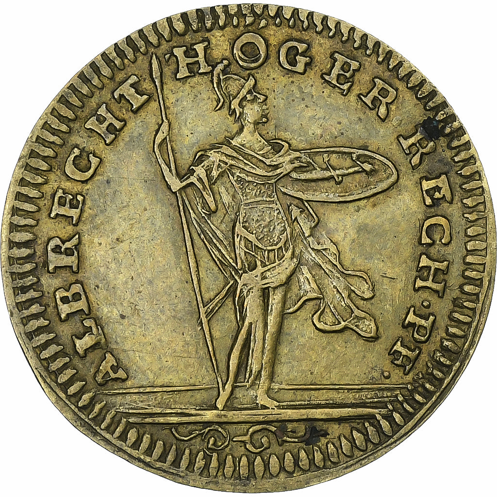 France, Token, Louis XV, Nuremberg, Rechenpfennig, Albrecht Höger, Brass
