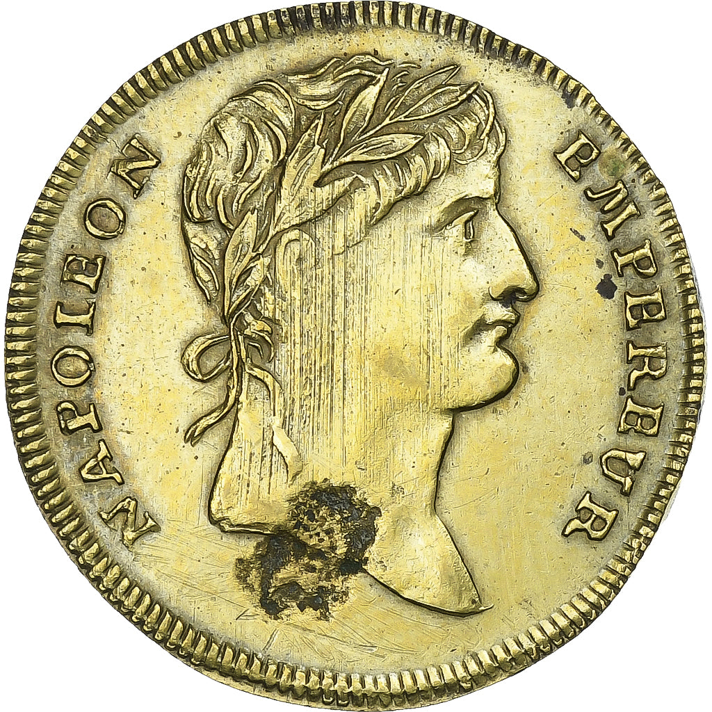 Frankrijk, Token, Napoléon Empereur Le couronnement, 1804, Tin, ZF