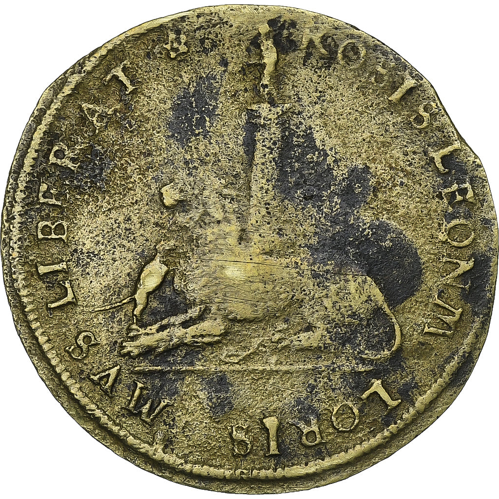 Hiszpania niderlandzka, Token, Comté de Flandre, Philippe II d'Espagne, 1580